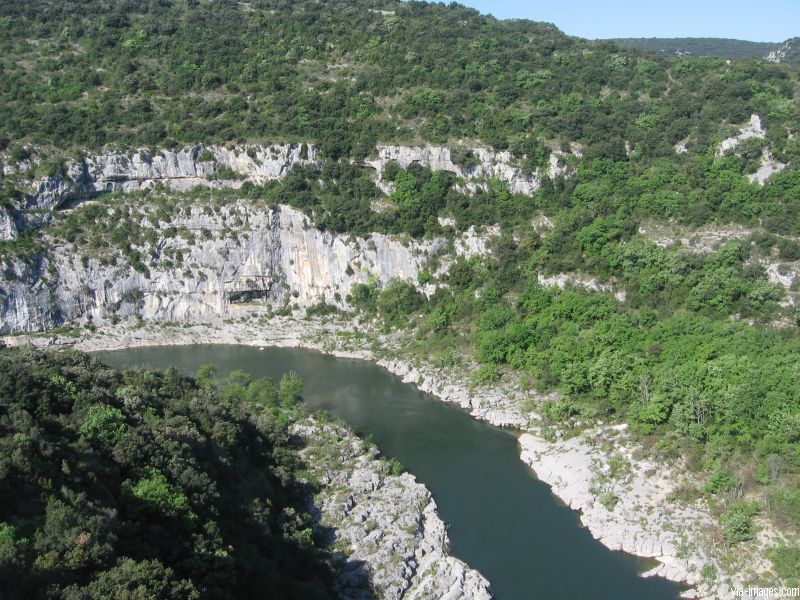 Les gorges de l'Ardche
