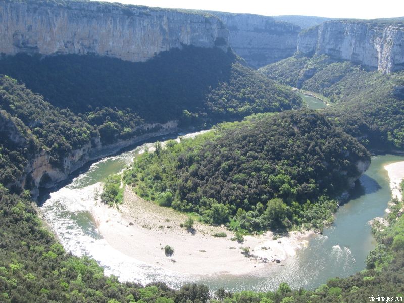Les gorges de l'Ardche