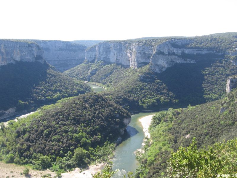 Les gorges de l'Ardche