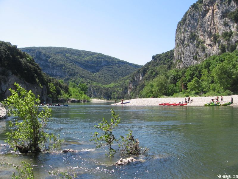 Les gorges de l'Ardche