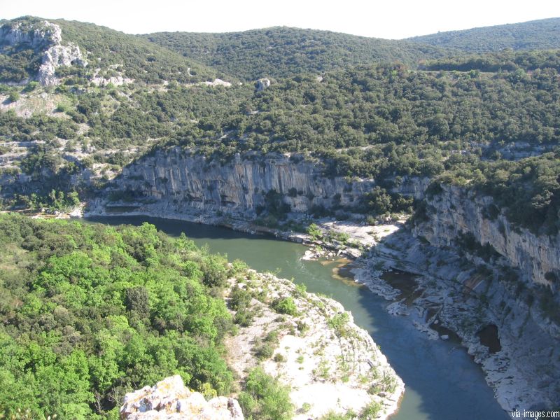 Les gorges de l'Ardche