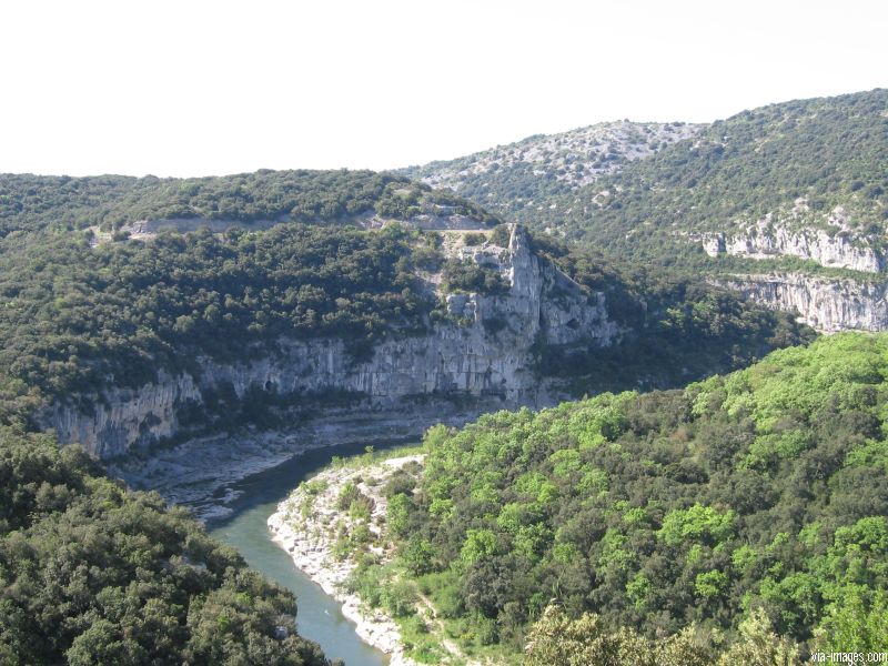 Les gorges de l'Ardche