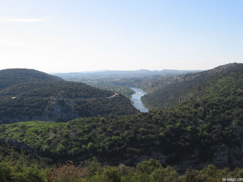Les gorges de l'Ardche
