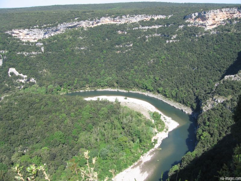 Les gorges de l'Ardche