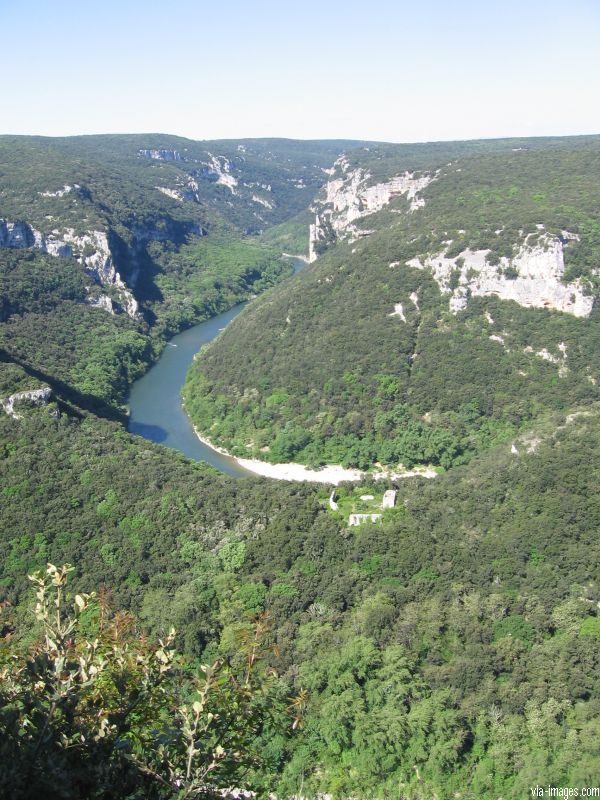 Les gorges de l'Ardche