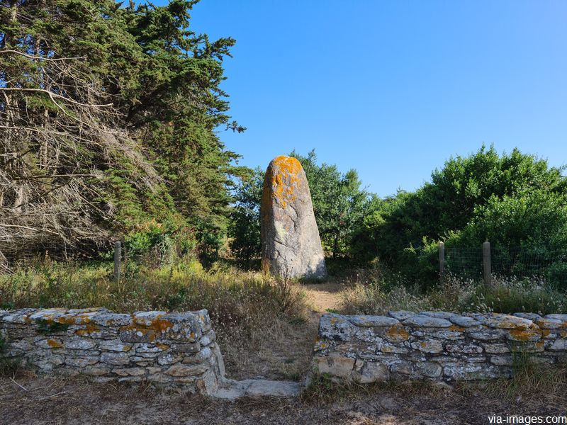 Le menhir de Goulvars